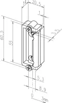 Technical drawing Dummy component 1410-45------00