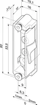 Technical drawing Dummy component 1410-F6------00