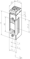 Technical drawing Dummy component 1410RR-------00