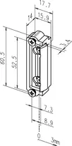 Technical drawing Dummy component 1418-100-----00