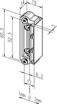 Technical drawing Dummy component 1418-13------00
