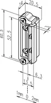 Technical drawing Dummy component 1418-13B-----00