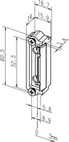 Technical drawing Dummy component 1418-340-----00