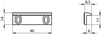 Technical drawing Screw-on attachment 14.1000011   40