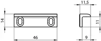 Technical drawing Screw-on attachment 14.100001103 40