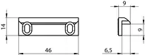 Technical drawing Screw-on attachment 14.7610011   40