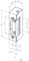 Technical drawing Dummy component 1410E--------00