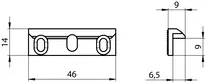 Technical drawing Screw-on attachment 24.7610011   40