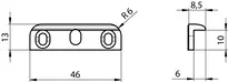 Technical drawing Screw-on attachment 29.2100011   40