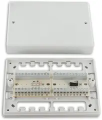 Surface-mounted screw-type distributor 20-pin model 7458-20