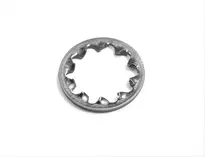 Toothed lock washer
