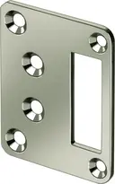 Striking plate for lock case