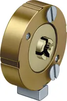 Security lock with cross profile