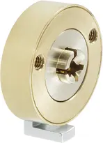 Security lock with cross profile