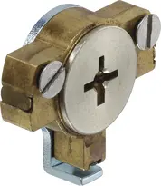 Security lock with cross profile