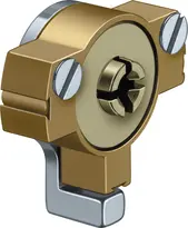 Security lock with cross profile