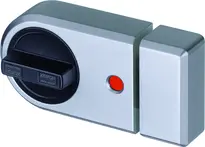 Rim lock without cylinder