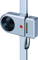 Drive unit for multipoint locking device with lateral bolt and security link