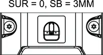 Technical drawing 3 Vandalism proof wall programming device +CLIQ-Remote CR03