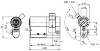 Technical drawing 1 Switch cylinder N098