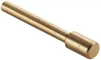 Spring guiding pin