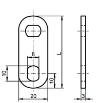 Technical drawing 1 Locking lever NTS1,AUS=NTS1SHG...