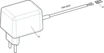 Technical drawing Power supply VZ01,BA_X=2