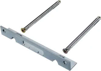 Bracket-security striking plate for rebated doors 9M50