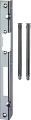 Bracket-security striking plate for rebated doors 9M52