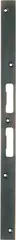 Flat-security striking plate for flush doors 9M58