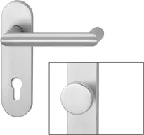 Product image Fire protection fitting with panic handle for wide style doors H71402