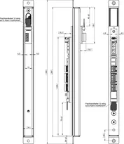 Technical drawing IO module N5952 N59520014000S00
