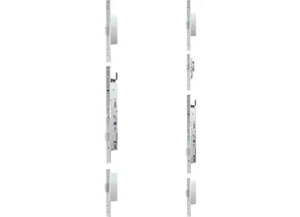 High-security multi-point lock, motorised